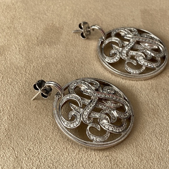 925 Silver Cubic Zirconia earrings - Picture 8 of 8